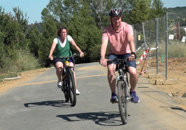 Pedaleando con Jorge Pérez, alcalde de Villaquilambre.