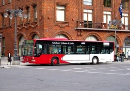 Autobuses urbanos de León.