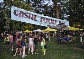 El festival «Castle Food» en Valencia de Don Juan.