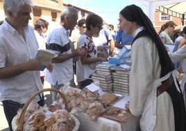 Una edición anterior de la Feria de los Dulces del Convento de Gradefes