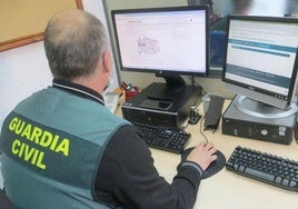 Imagen de archivo de un guardia civil.