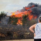 De nivel 2 a 0: así evolucionó el incendio en el alfoz de León que desató las alarmas