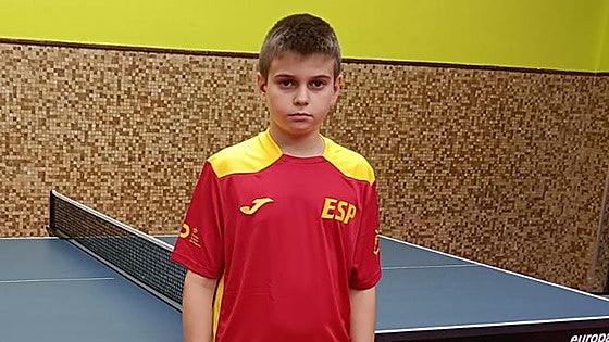 Un leonés, en el Campeonato de Europa de tenis de mesa