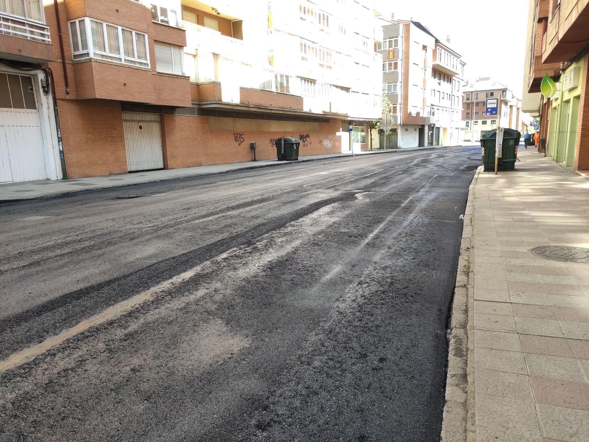 Asfaltado de la calle Alcalde Miguel Castaño