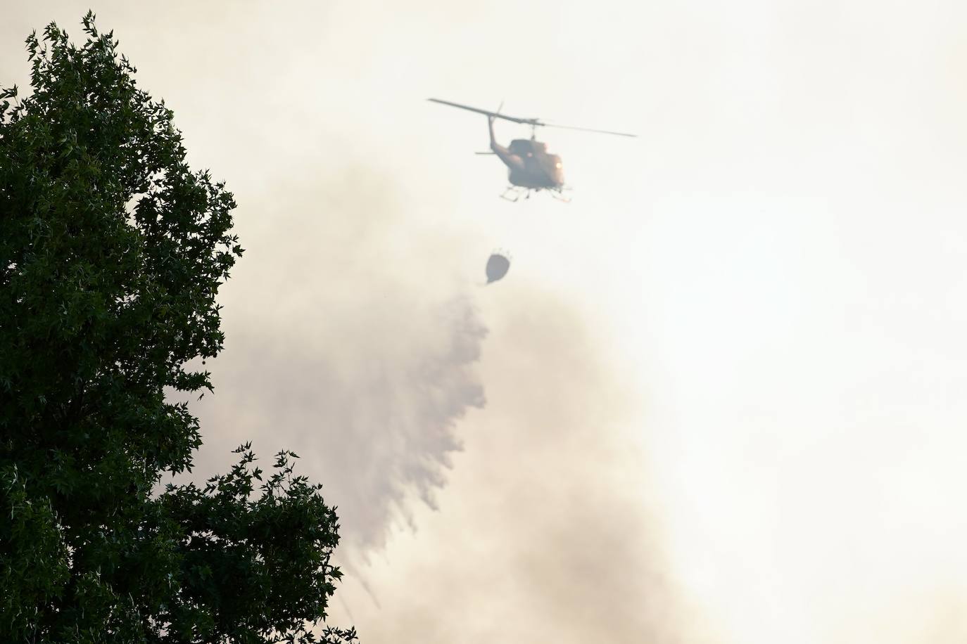 Incendio de nivel 2 en Castrillo de los Polvazares