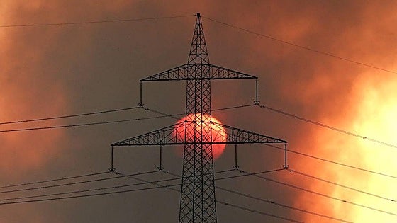 Estabilizado el incendio de Castrillo de los Polvazares con condiciones «más favorables»