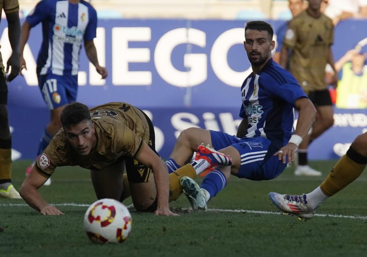 Cortés, en una de las ocasiones de la Deportiva.