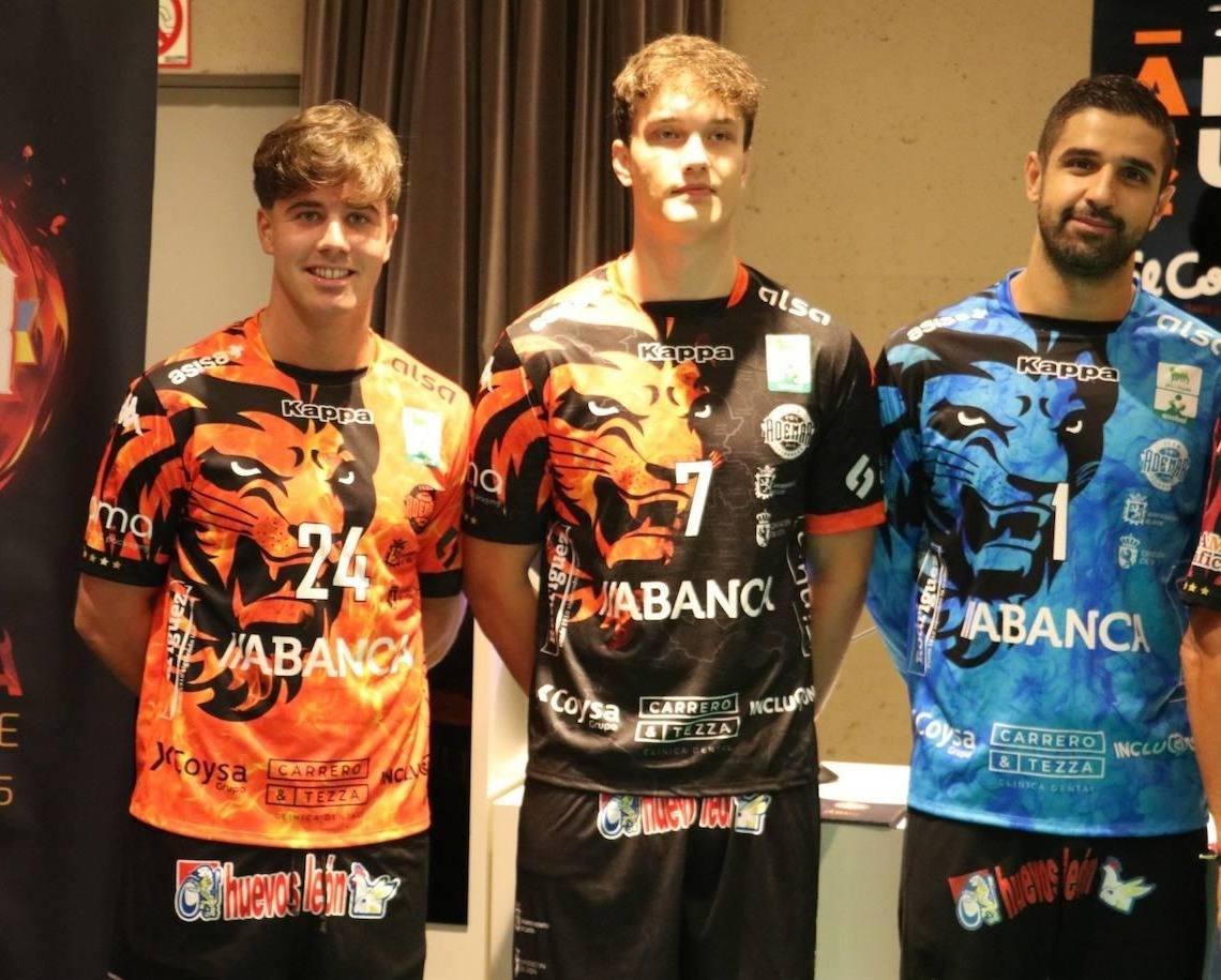 El Abanca Ademar presenta sus nuevas equipaciones