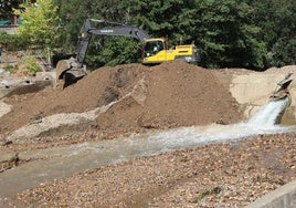 Comienzo de obras en el río Bernesga.