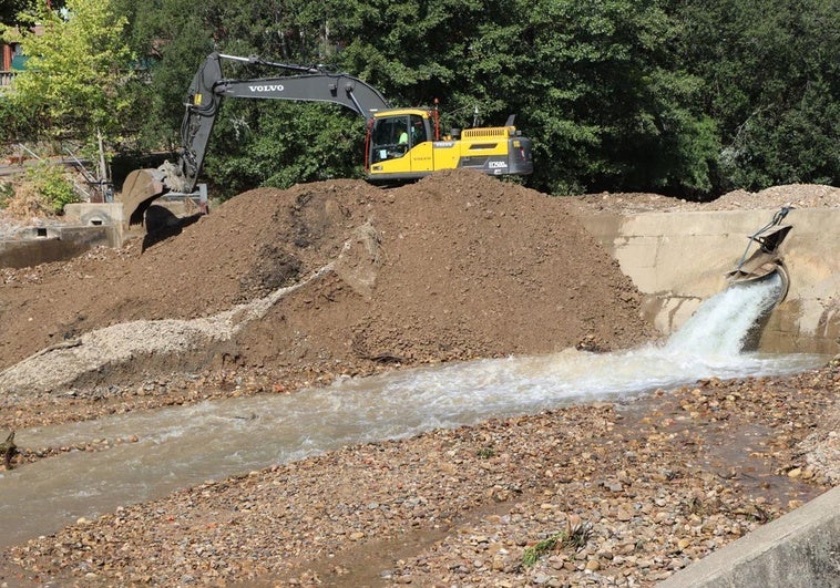 Comienzo de obras en el río Bernesga.