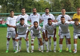 Alineación inicial de la Cultural y Deportiva Leonesa