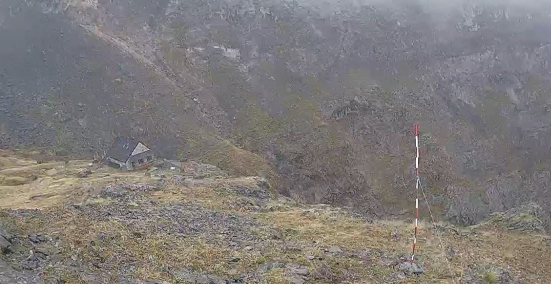 Imagen del refugio del Collado Jermoso, en León.