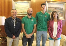 Recepción en el Rectorado de la Universidad de León.