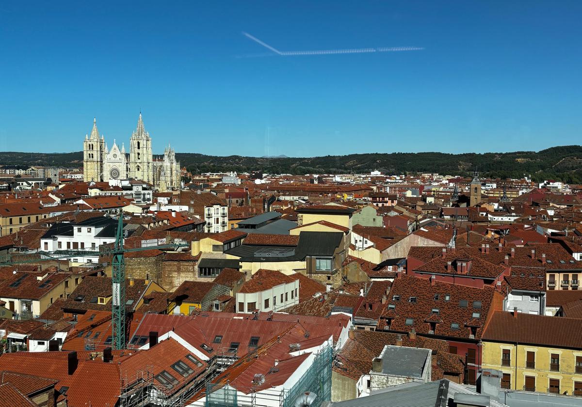 Vistas de León este fin de semana.