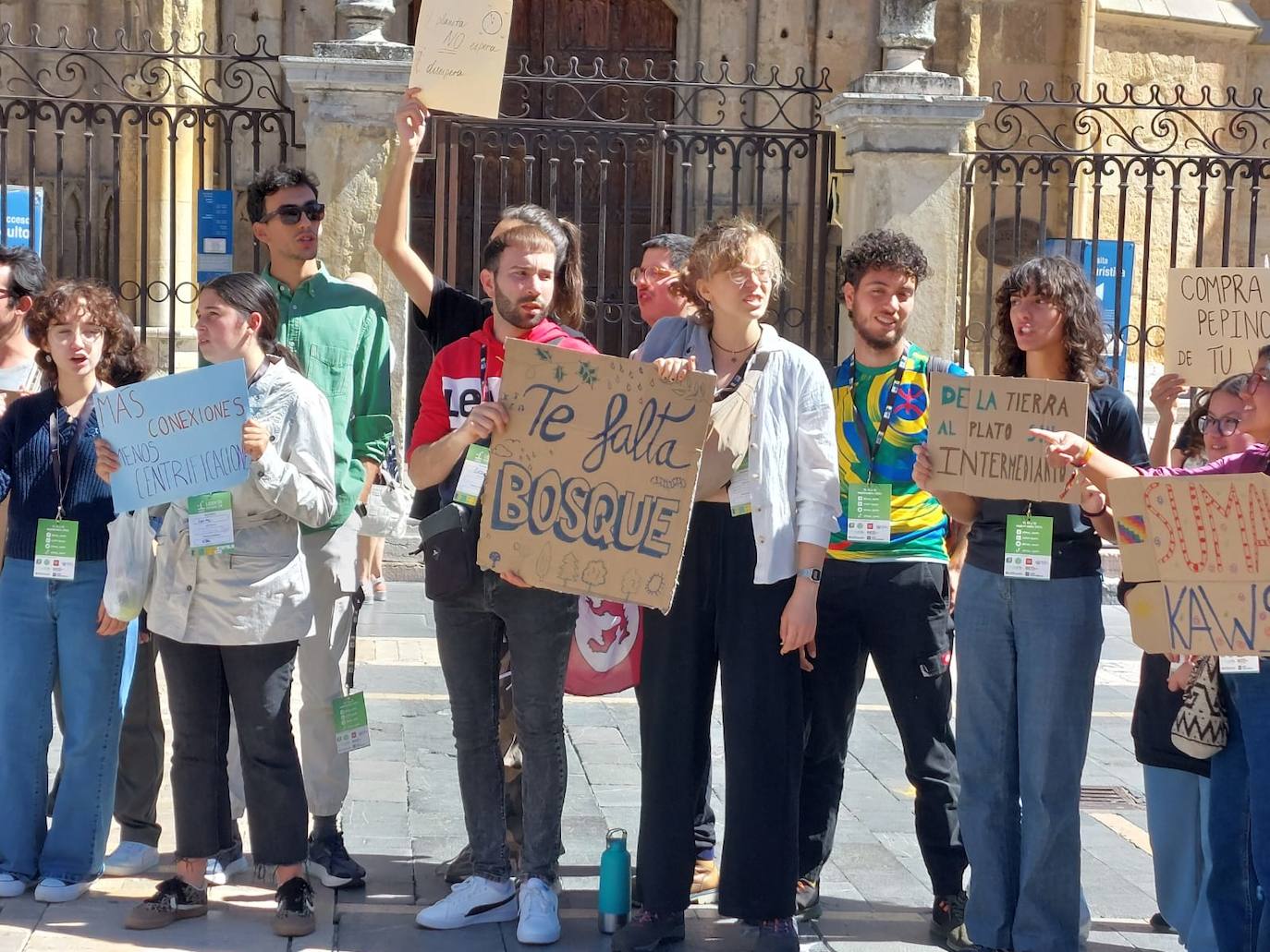 Concentración por el clima en León