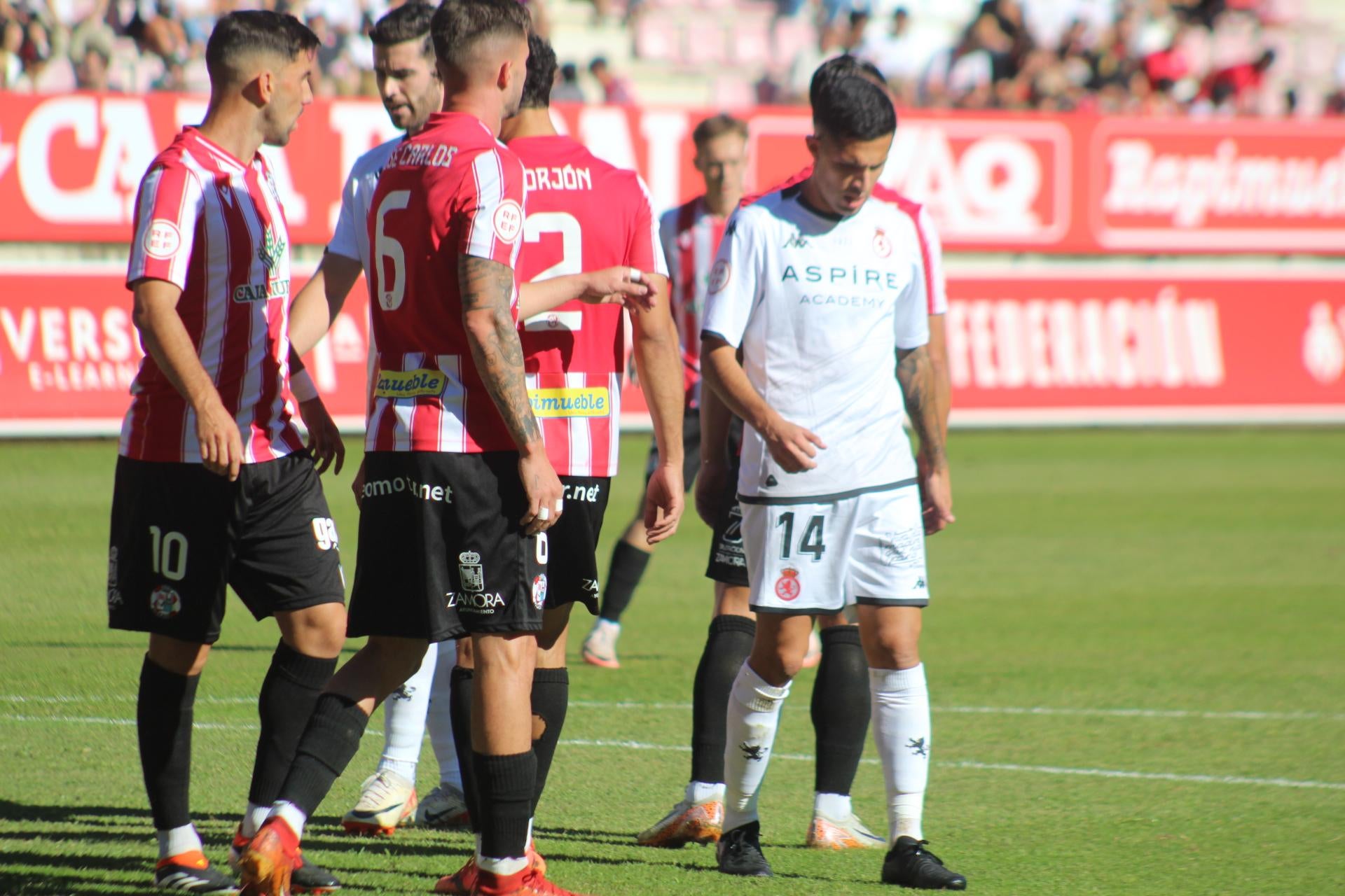 Las mejores imágenes del partido del Zamora CF y la Cultural Leonesa