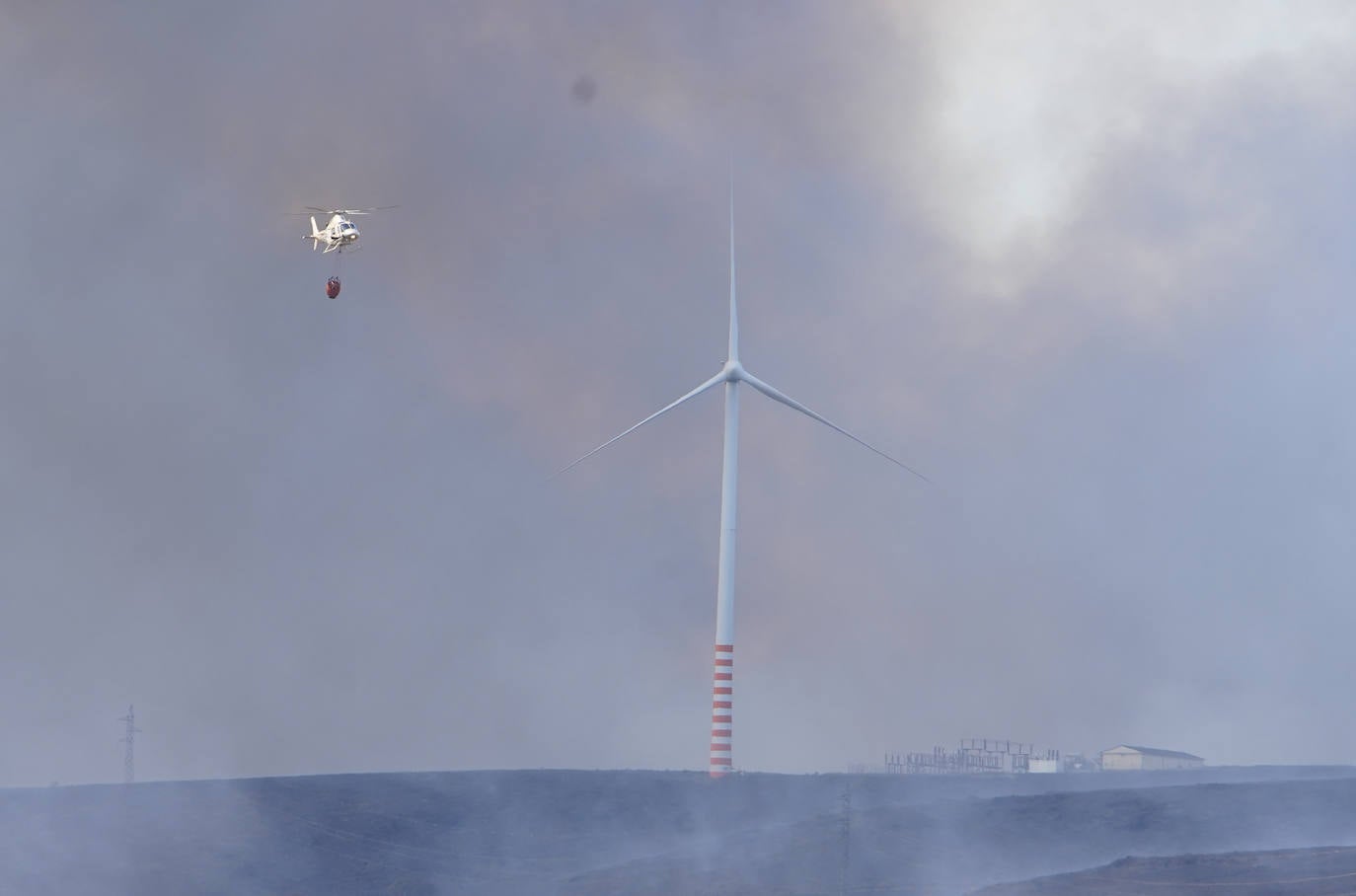 Incendio de nivel 2 en El Bierzo