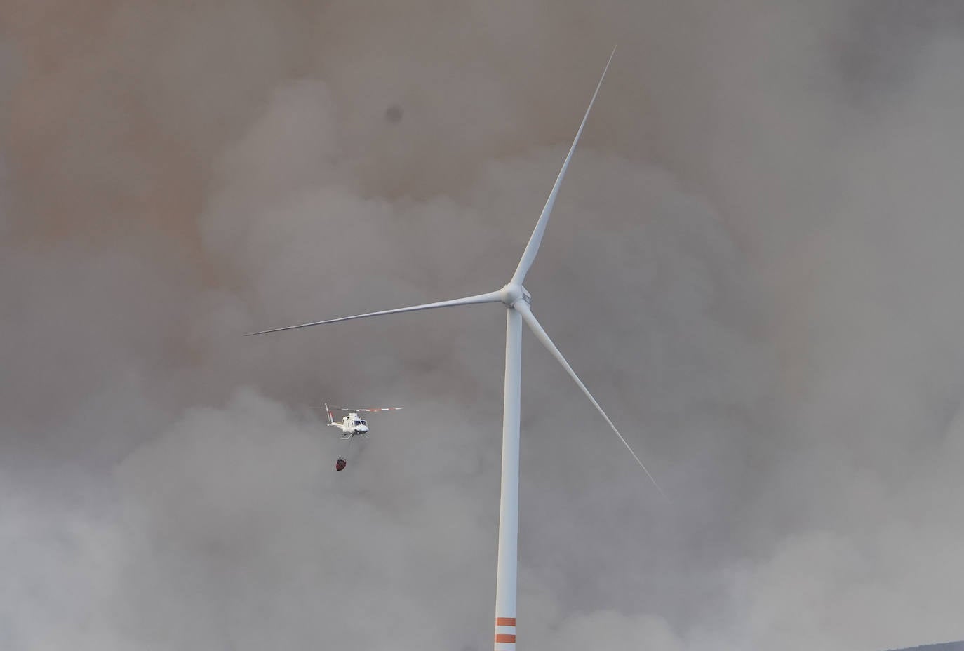 Incendio de nivel 2 en El Bierzo