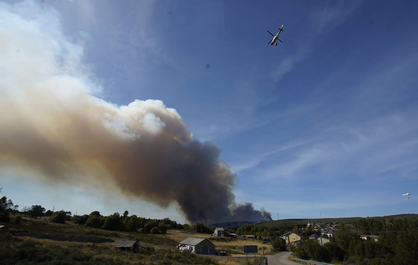 Incendio de nivel 2 en El Bierzo