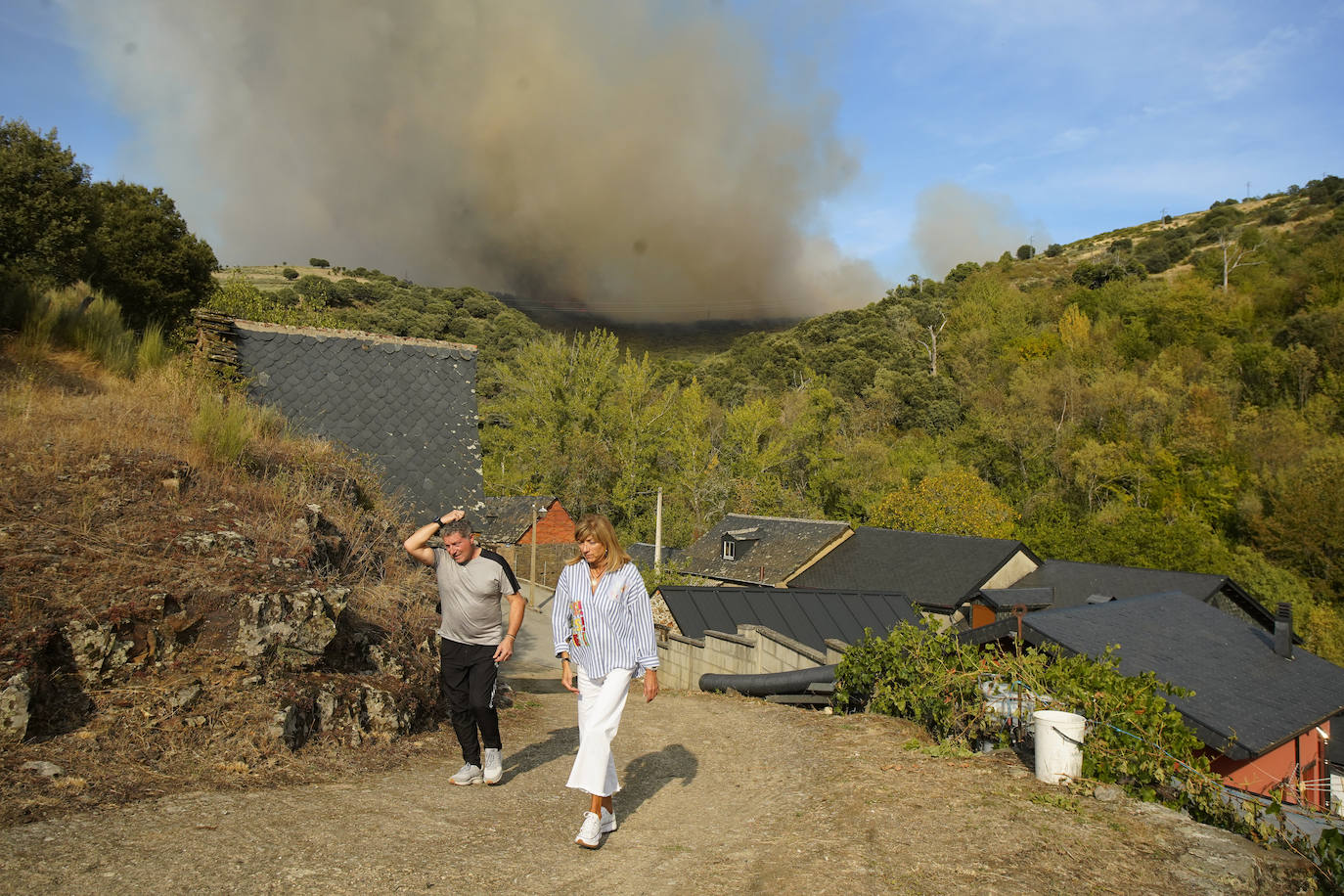 Incendio de nivel 2 en El Bierzo