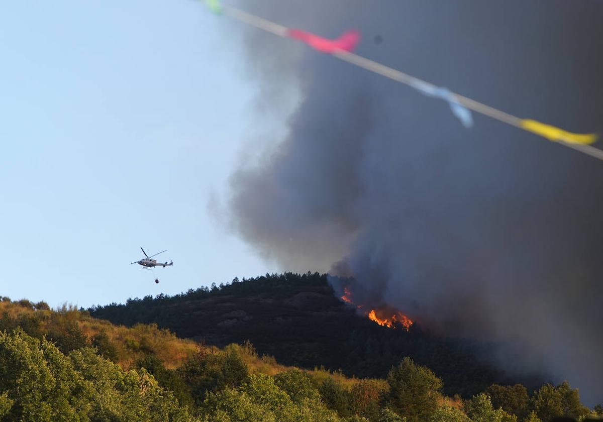 Incendio de Brañuelas.