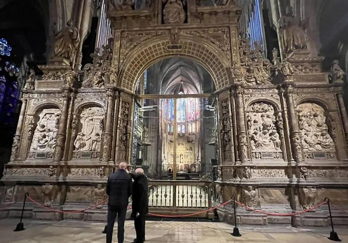 Trascoro de la Catedral de León.