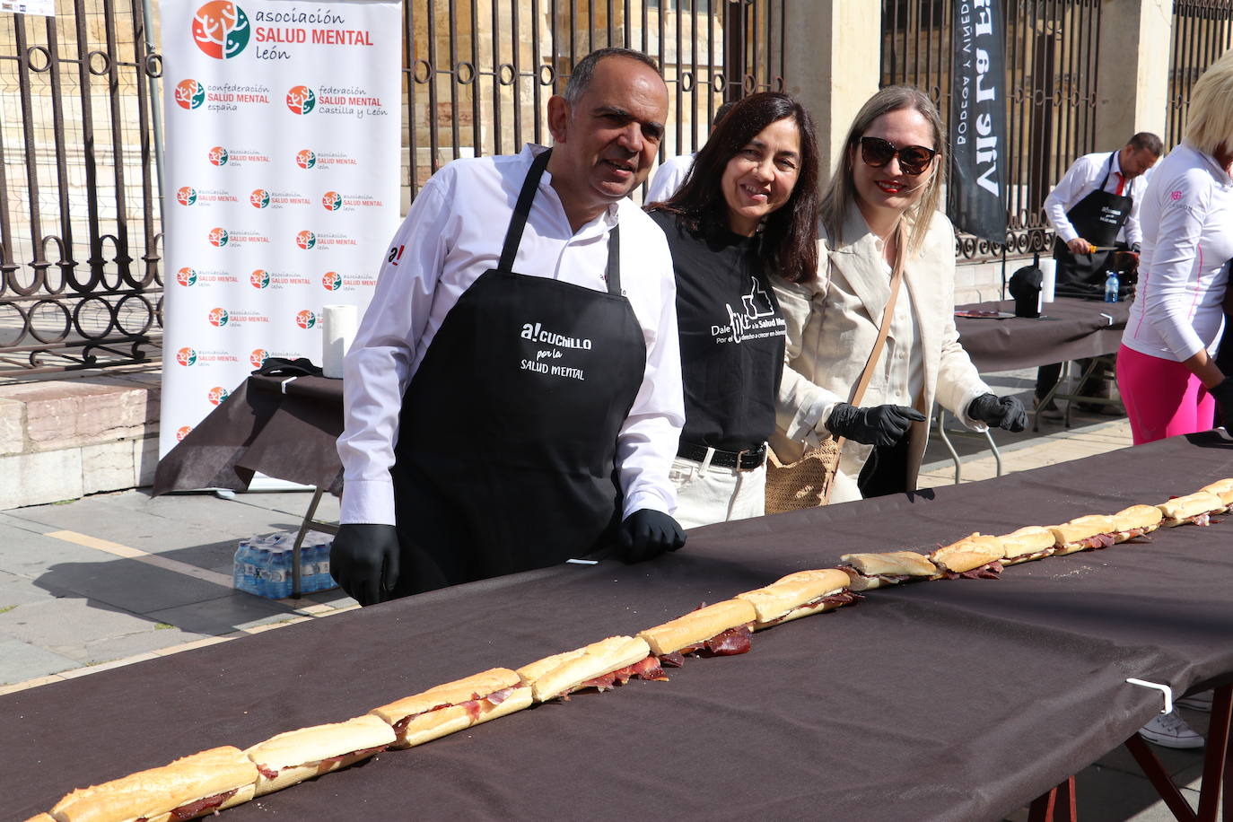 El bocadillo de cecina más grande de León