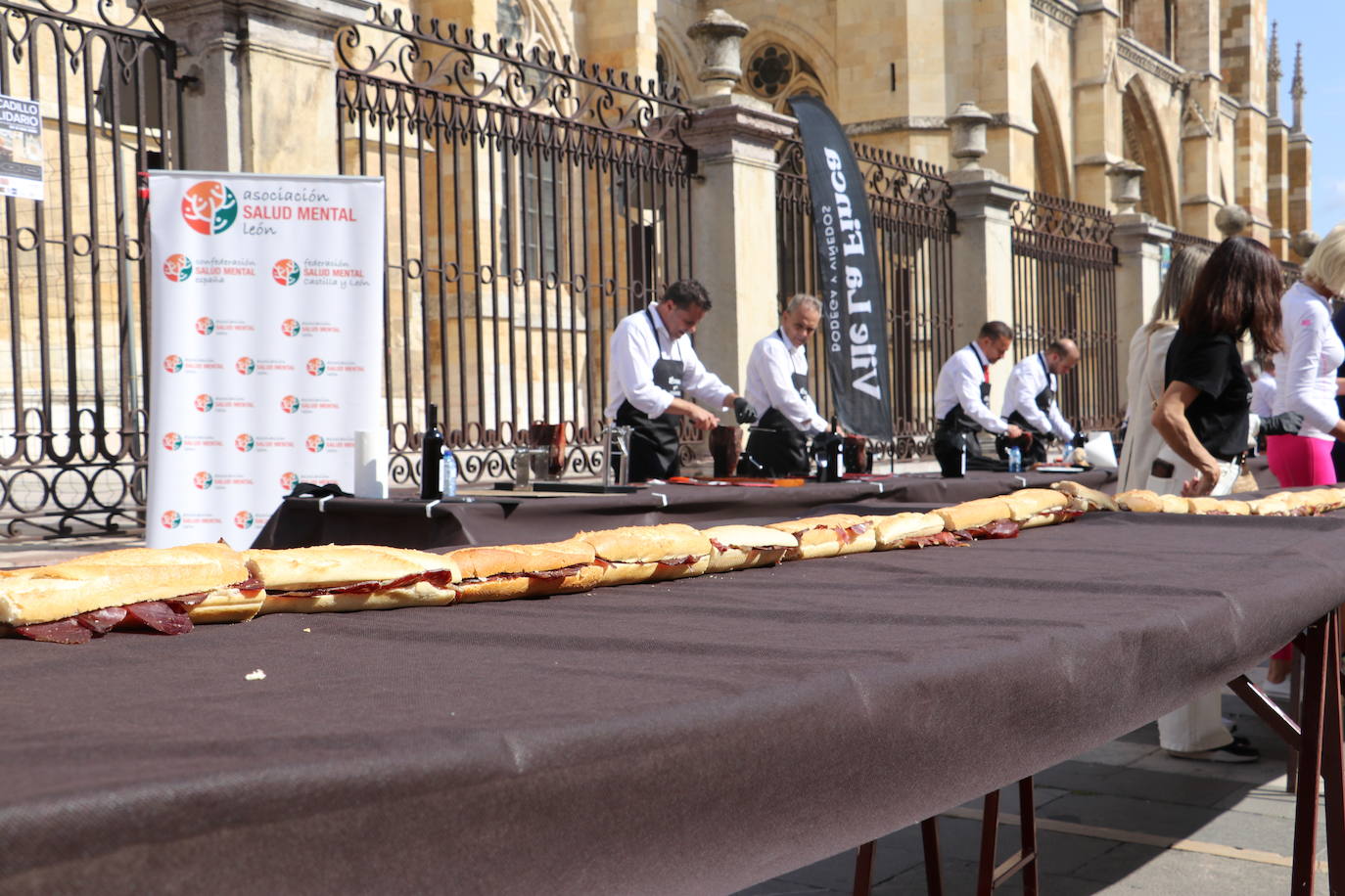 El bocadillo de cecina más grande de León