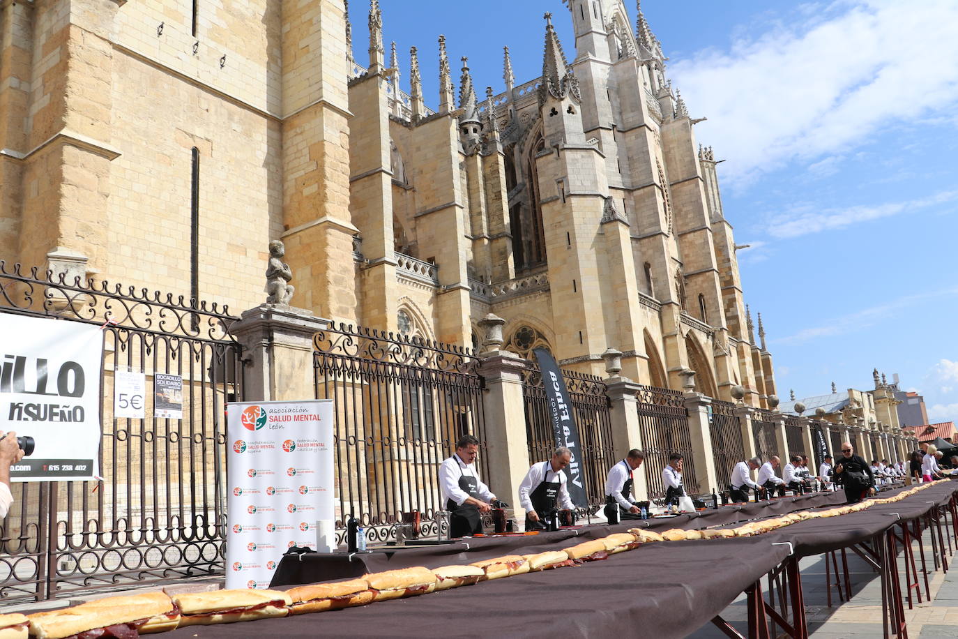 El bocadillo de cecina más grande de León