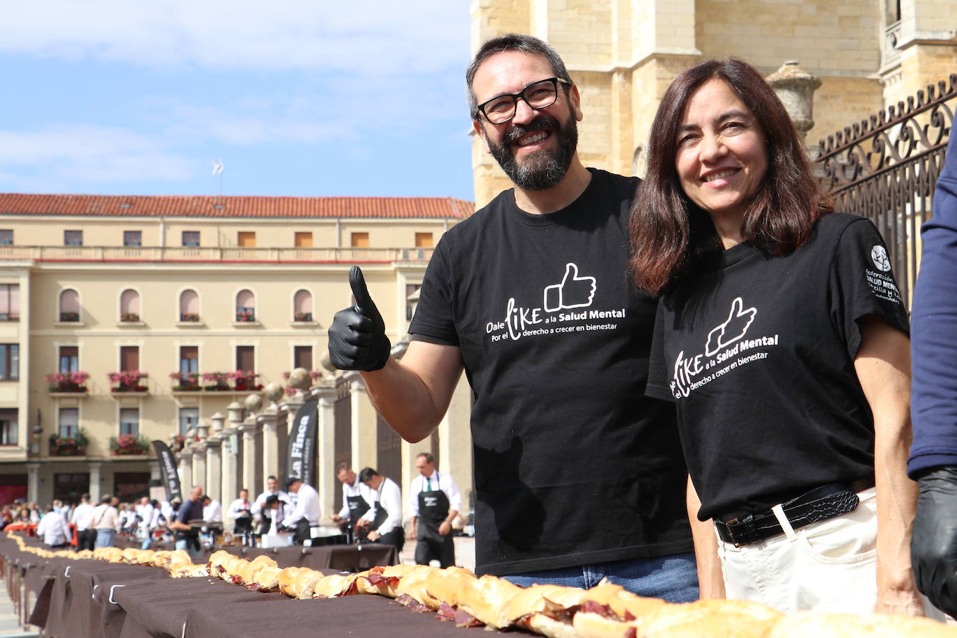 El bocadillo de cecina más grande de León