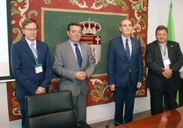 Presentación del congreso en la facultad de Derecho de la Universidad de León.