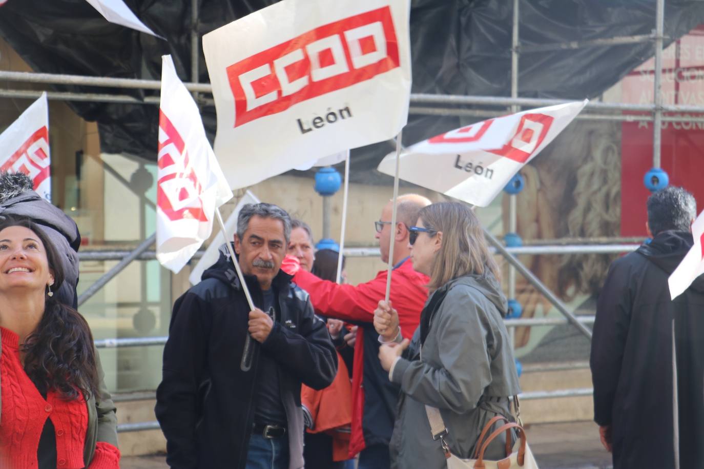 UGT y CCOO se manifiestan para reducir la jornada laboral