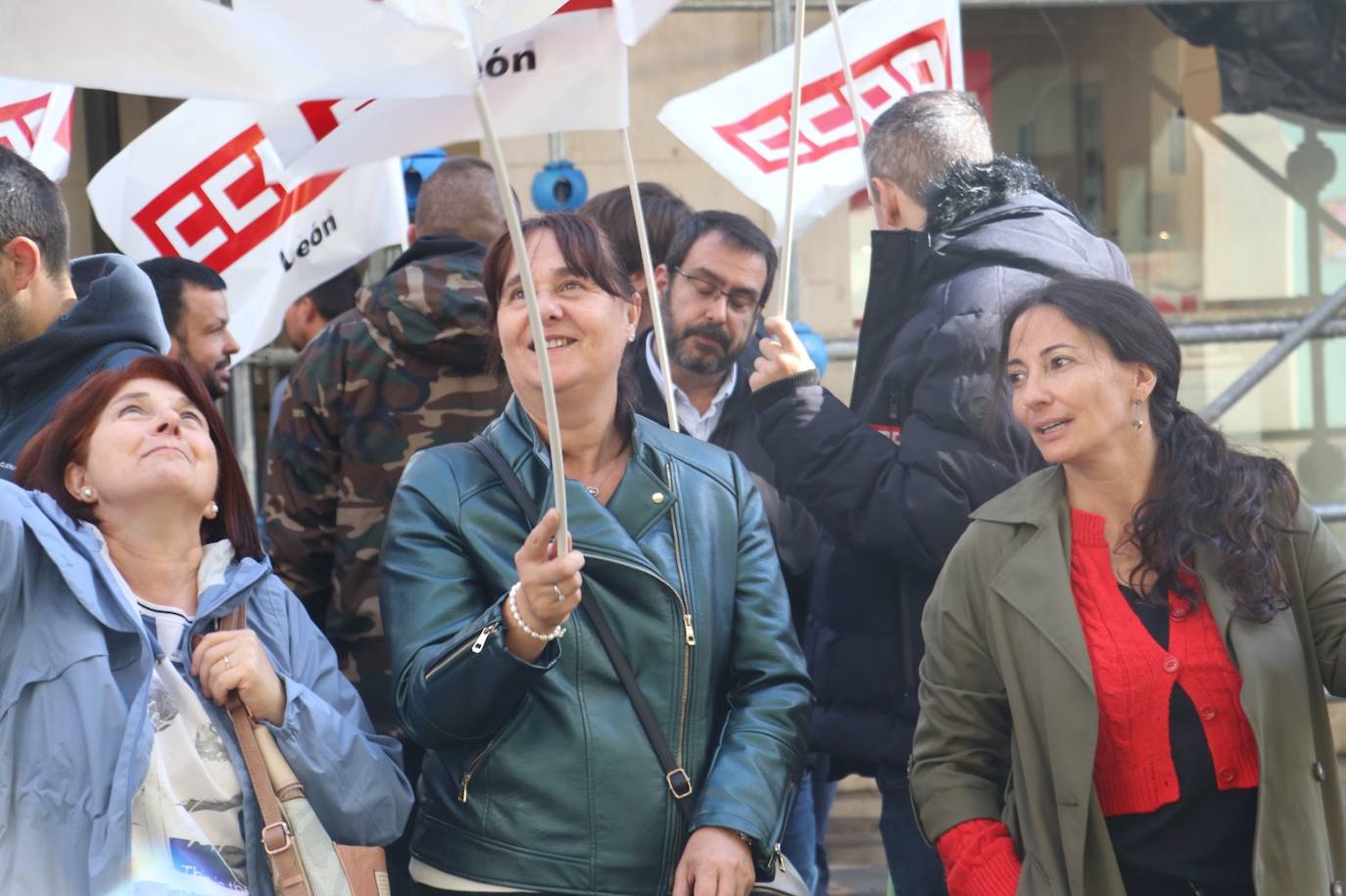 UGT y CCOO se manifiestan para reducir la jornada laboral