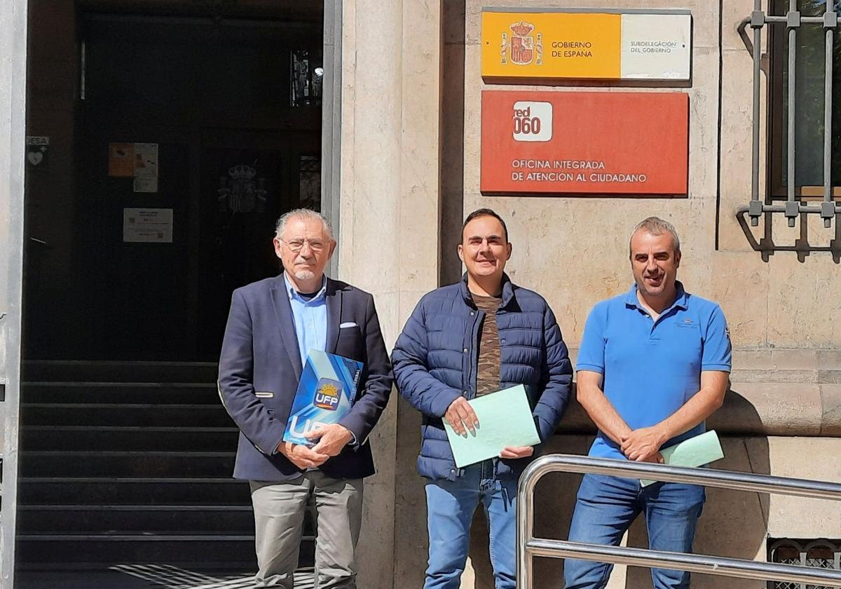 Reunión en la subdelegación del Gobierno de León.