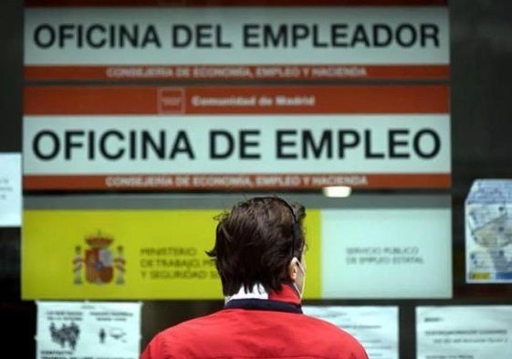 Imagen de archivo de la oficina de empleo.