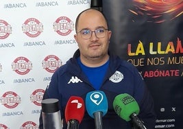 Dani Gordo, entrenador del Abanca Ademar.