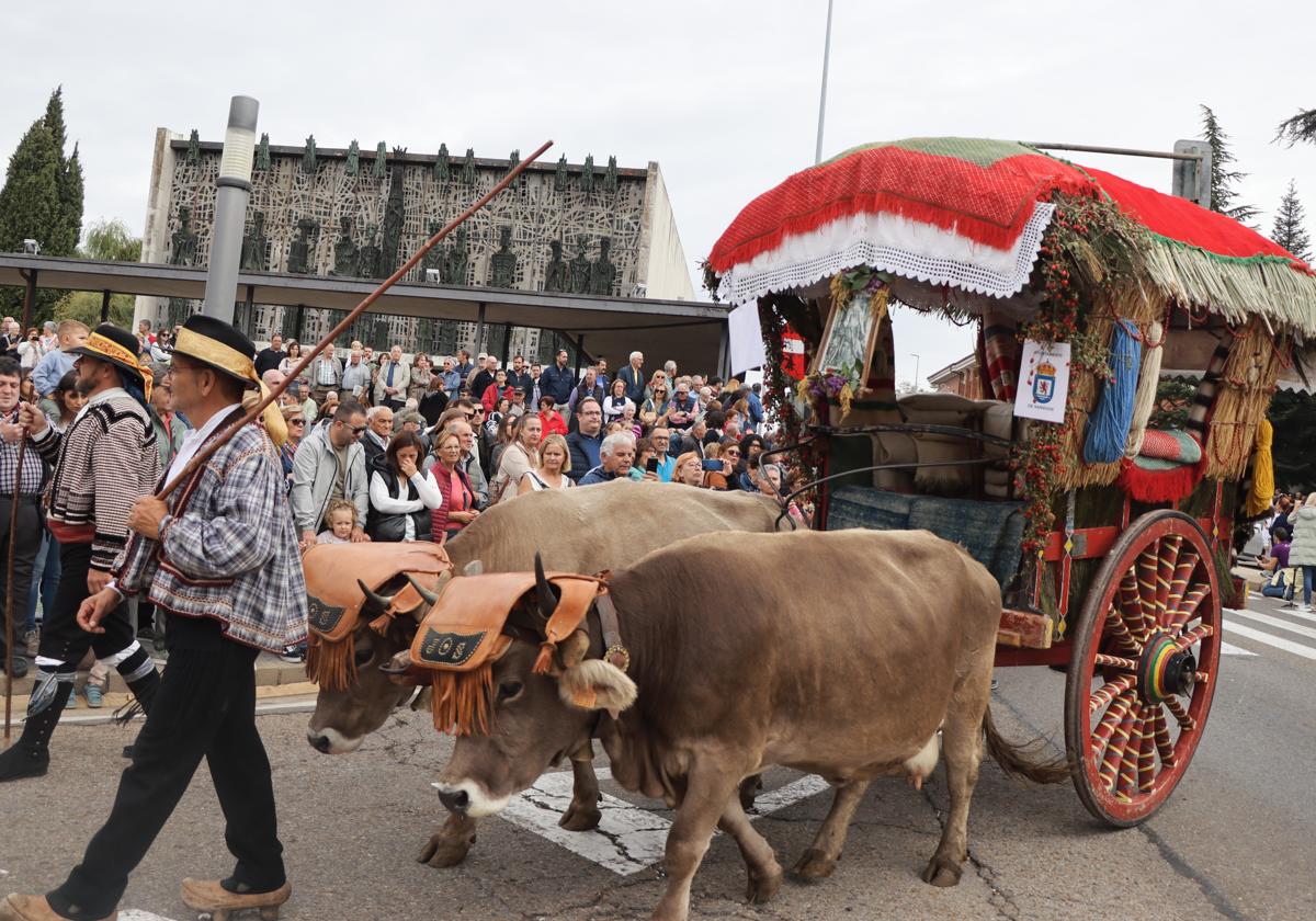 Romería a La Virgen Del Camino como cada 5 de octubre.