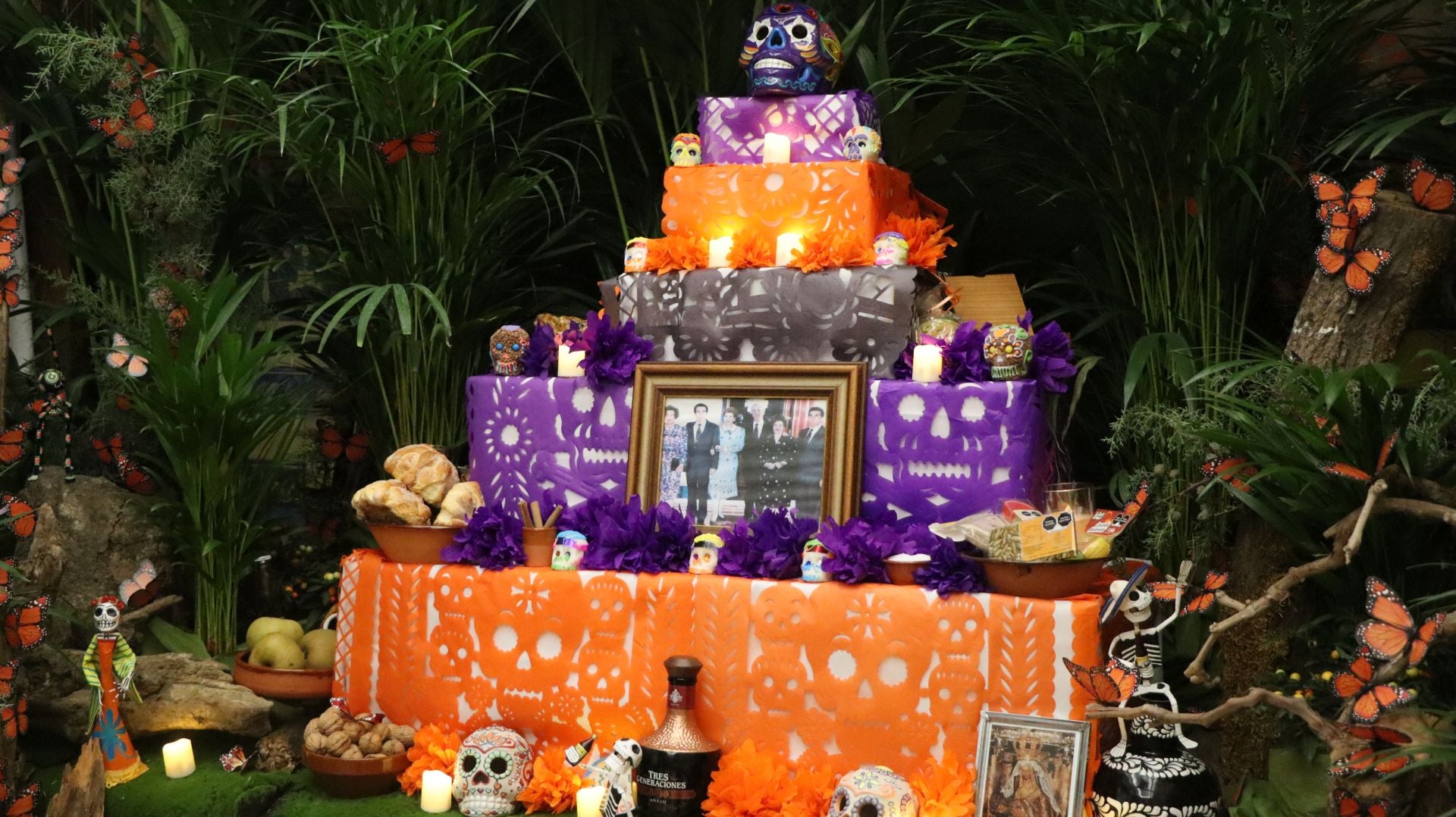 Mariposas para el altar de muertos del MEL