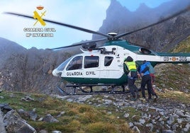 Rescate del montañero.