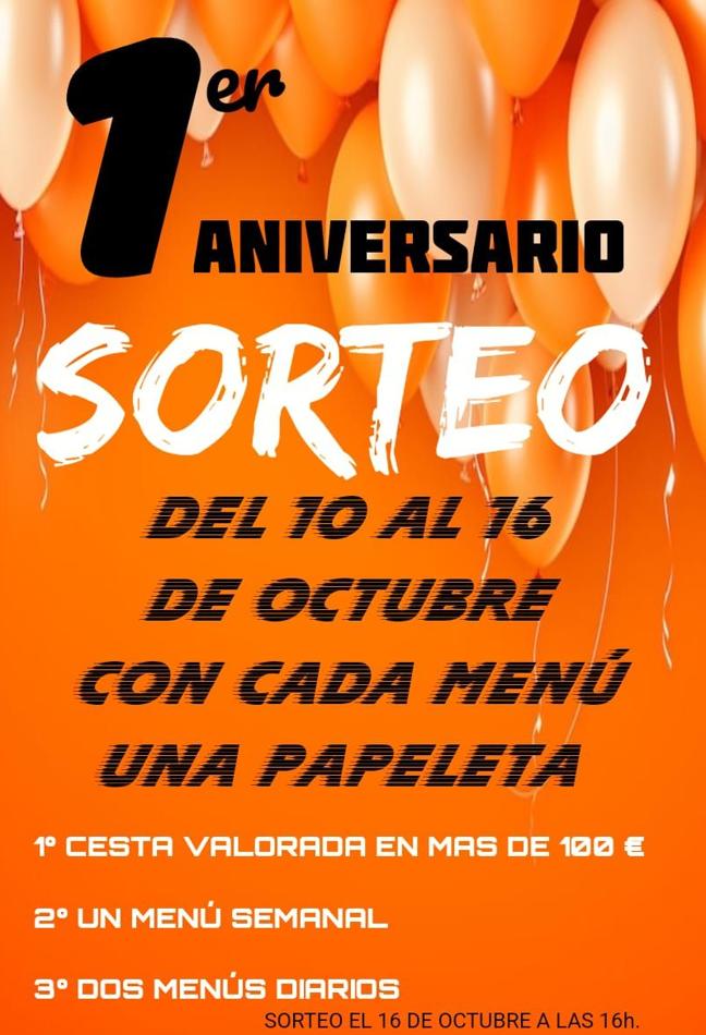 Sorteo del primer aniversario de Huik