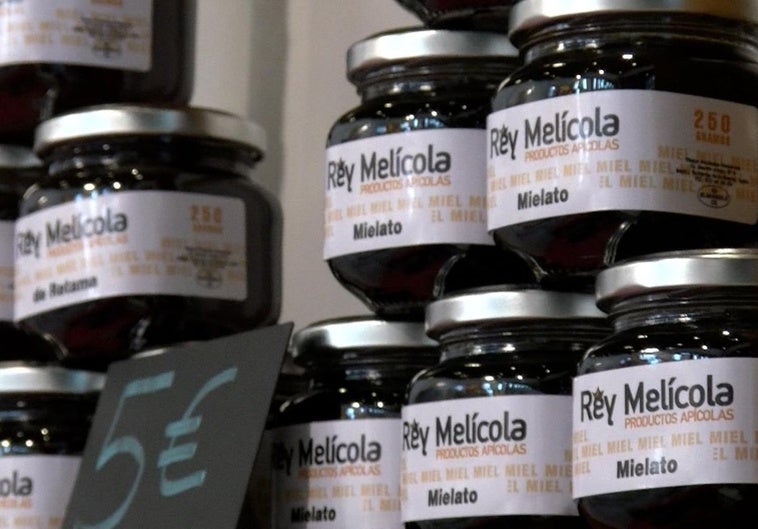 Rey Melícola en la feria productos de León