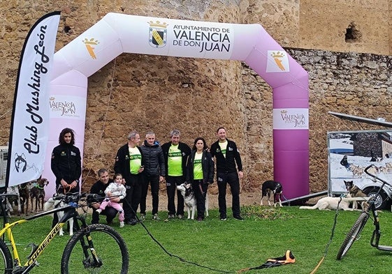 Imagen de la presentación de la primer edición de mushing Coyanza
