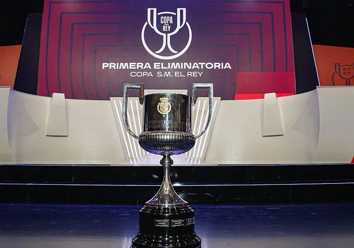 Trofeo de la Copa del Rey.