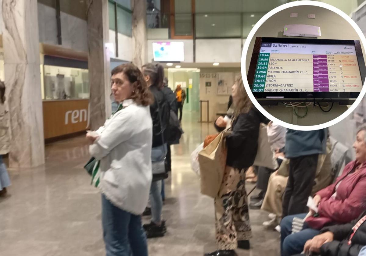 Imagen de la estación de tren de Valladolid.