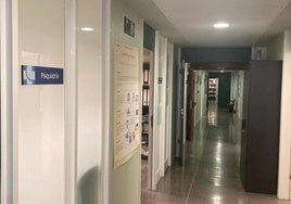 Departamento de Psiquiatría en el Hospital de León.