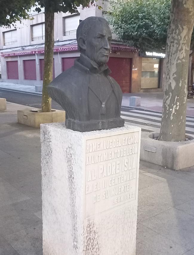 Busto al Padre Isla. 2024.