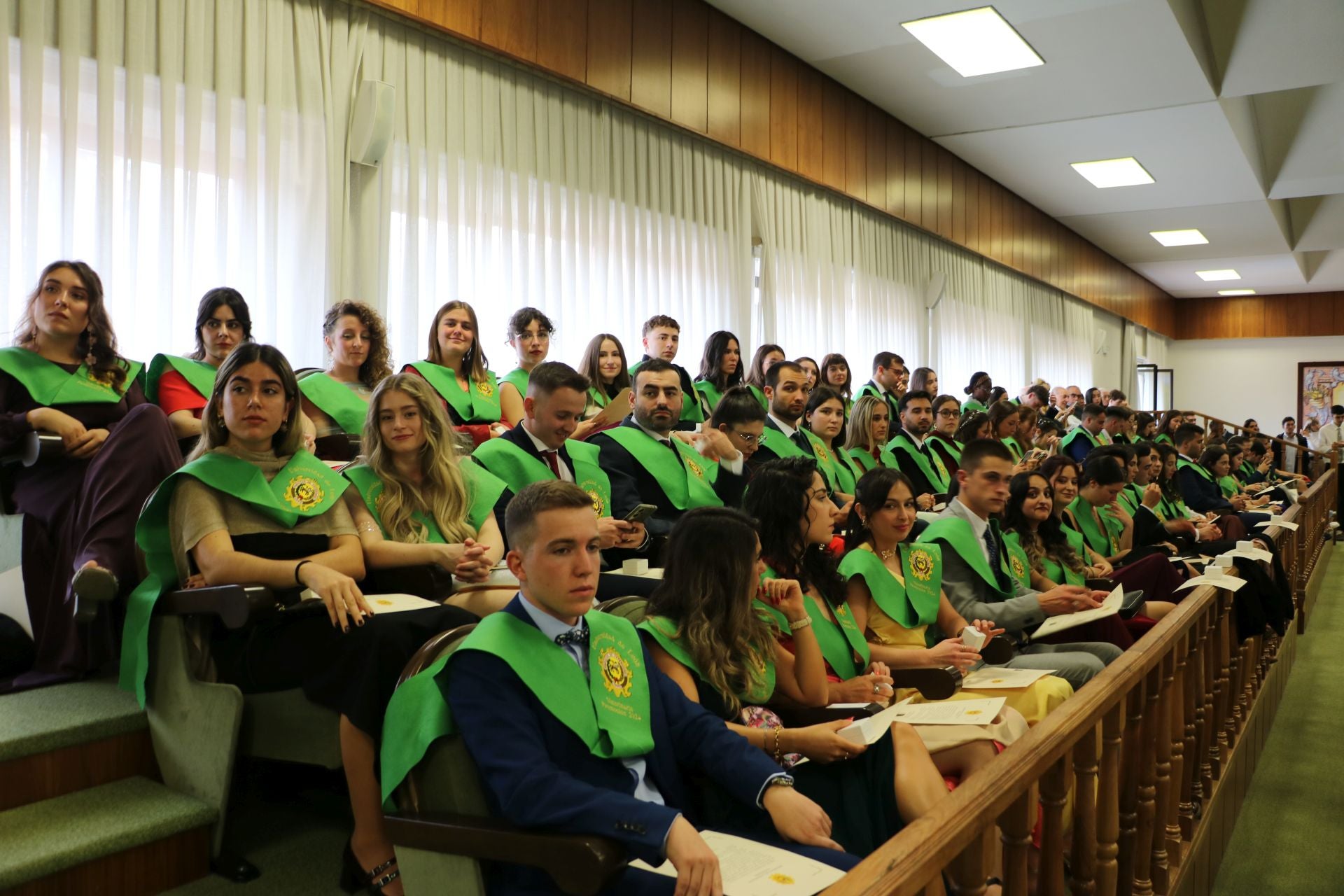 Alumnos graduados de la Facultad.