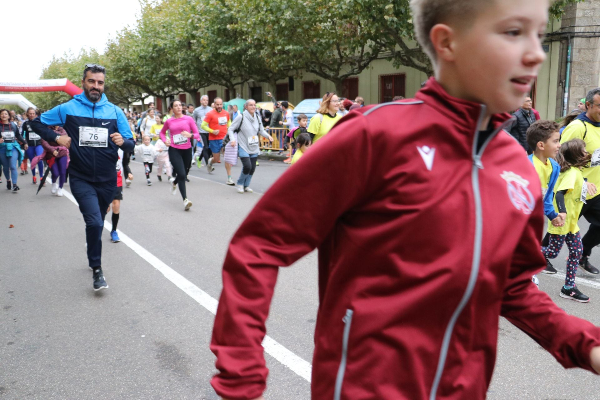 Las méjores imágenes de la carrera popular de los &#039;10 kilómetros Ciudad de León&#039;