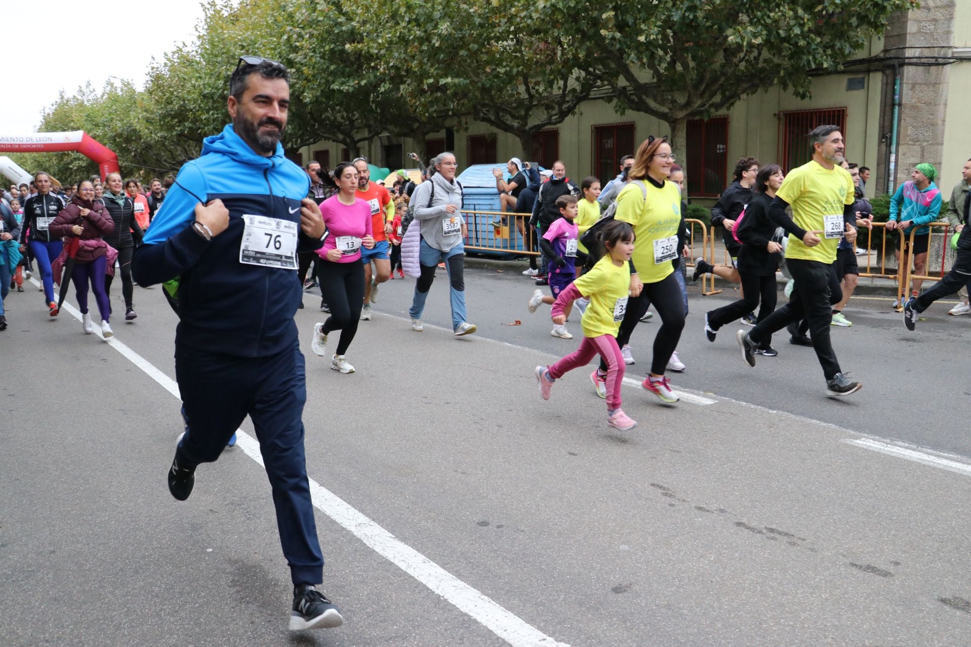 Las méjores imágenes de la carrera popular de los &#039;10 kilómetros Ciudad de León&#039;