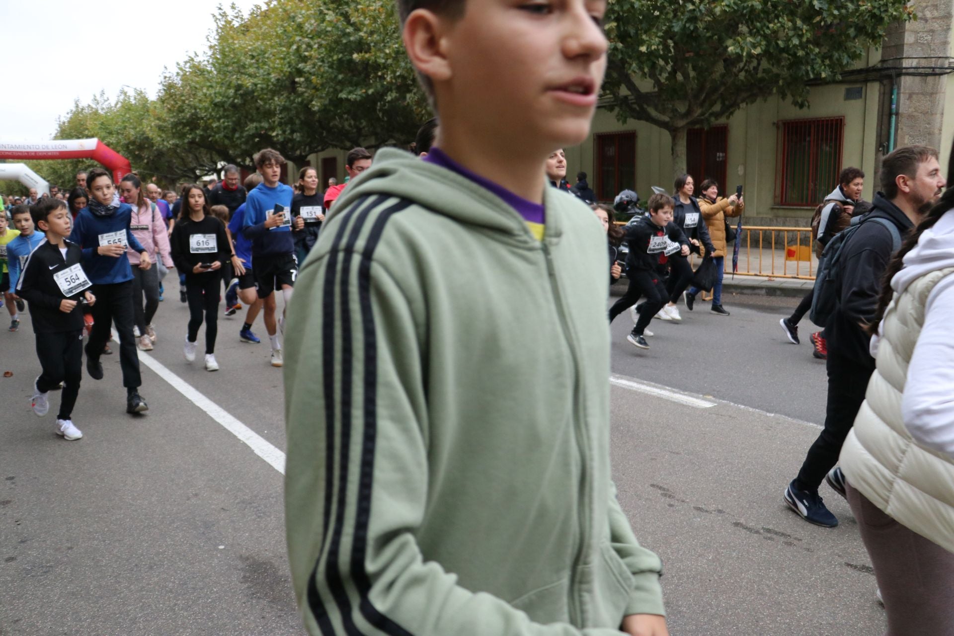 Las méjores imágenes de la carrera popular de los &#039;10 kilómetros Ciudad de León&#039;